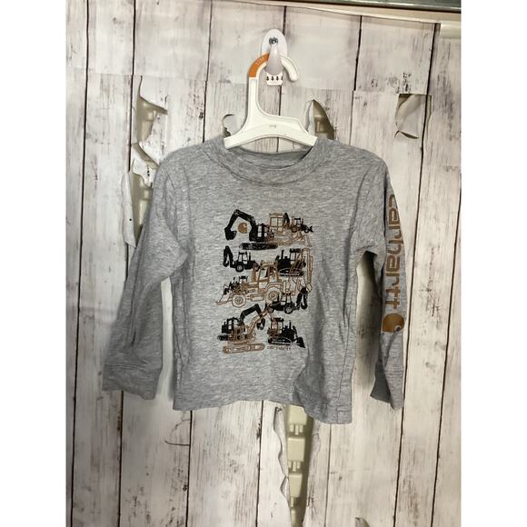 Carhartt Other - Carhartt Baby Boys Stillwater Construction Long Sleeve Graphic T-Shirt Size 18M